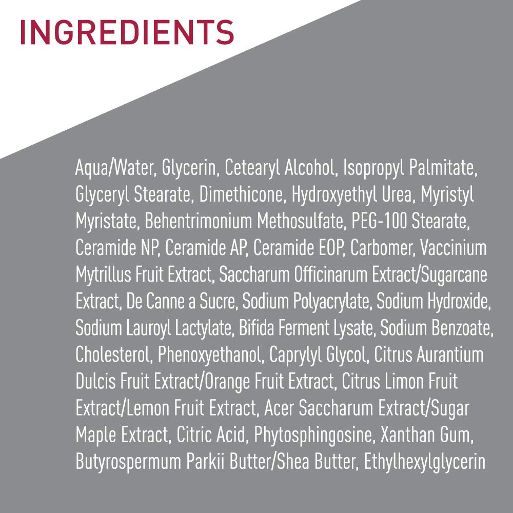 Fragrance free paraben free CeraVe 8 ounce tube side view showing sealing detail