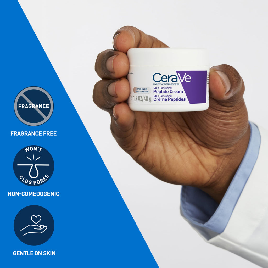 CeraVe Skin Renewing Night Cream lifestyle application view