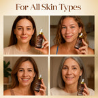 Instructions and ingredient details on Mystere Beaute tanning drops label