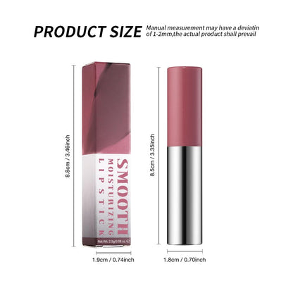 Easilydays dusty rose mauve lipstick product packaging showing official product specifications.