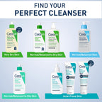 CeraVe skincare routine products group display