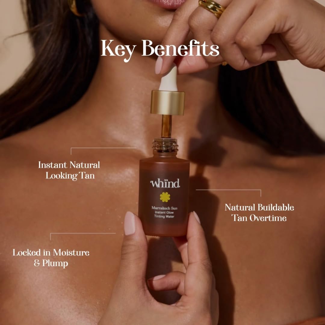 Whind Marrakech Sun Instant Glow Tinting Water packaging details