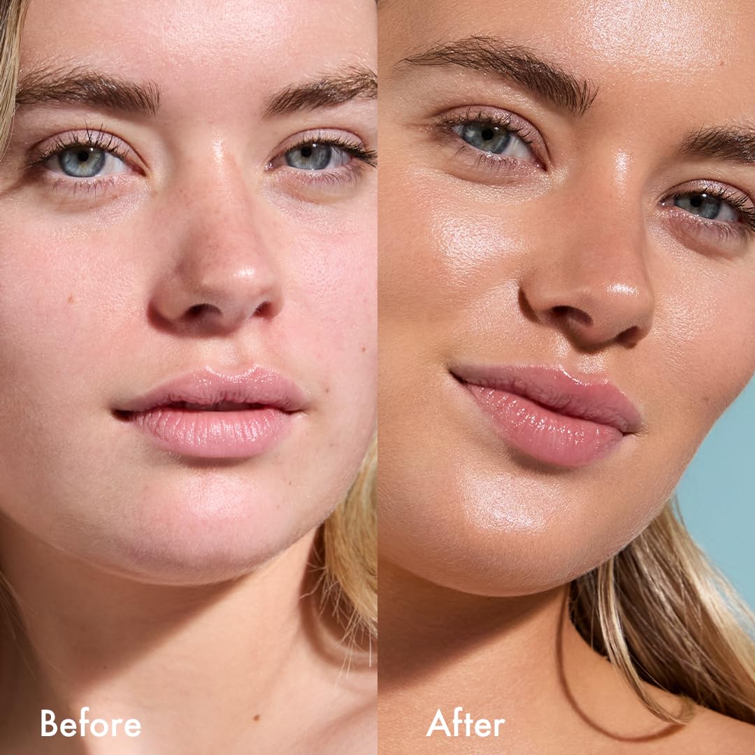 Isle of Paradise Sunny Serum liquid bronzer texture