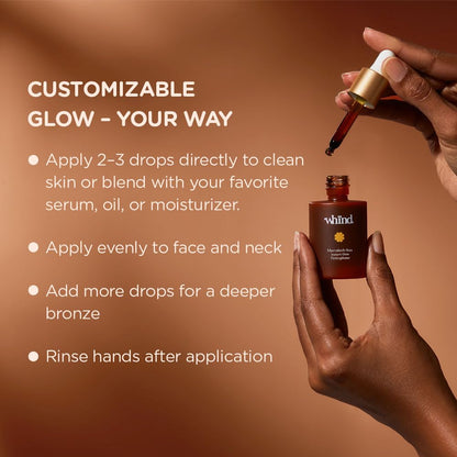 Whind Marrakech Sun Instant Glow Tinting Water box and bottle set