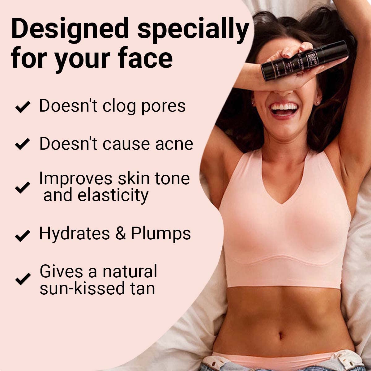 Texture of Golden Star Beauty facial bronzing serum