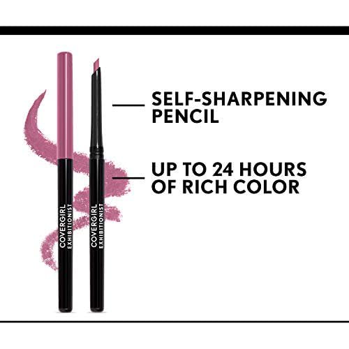 Cruelty free lip liner pencil being held to demonstrate easy application grip.