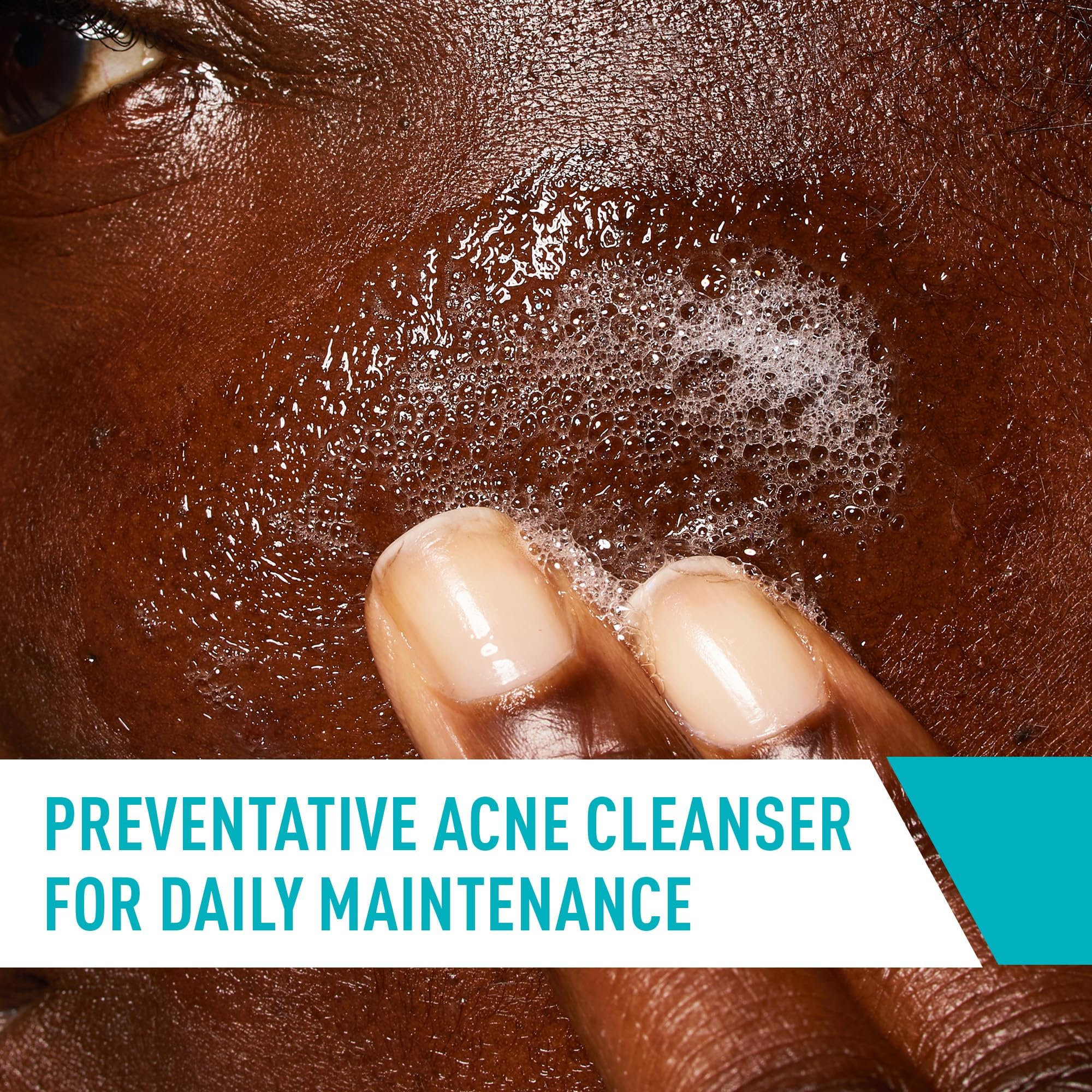 Dermatologist recommended CeraVe packaging for oily and acne prone skin care routines