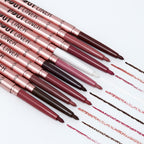 Swatch demonstration of the clear plumping formula on skin.