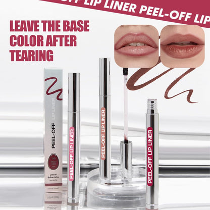 Highly pigmented semi permanent waterproof lip stain liquid texture swatches