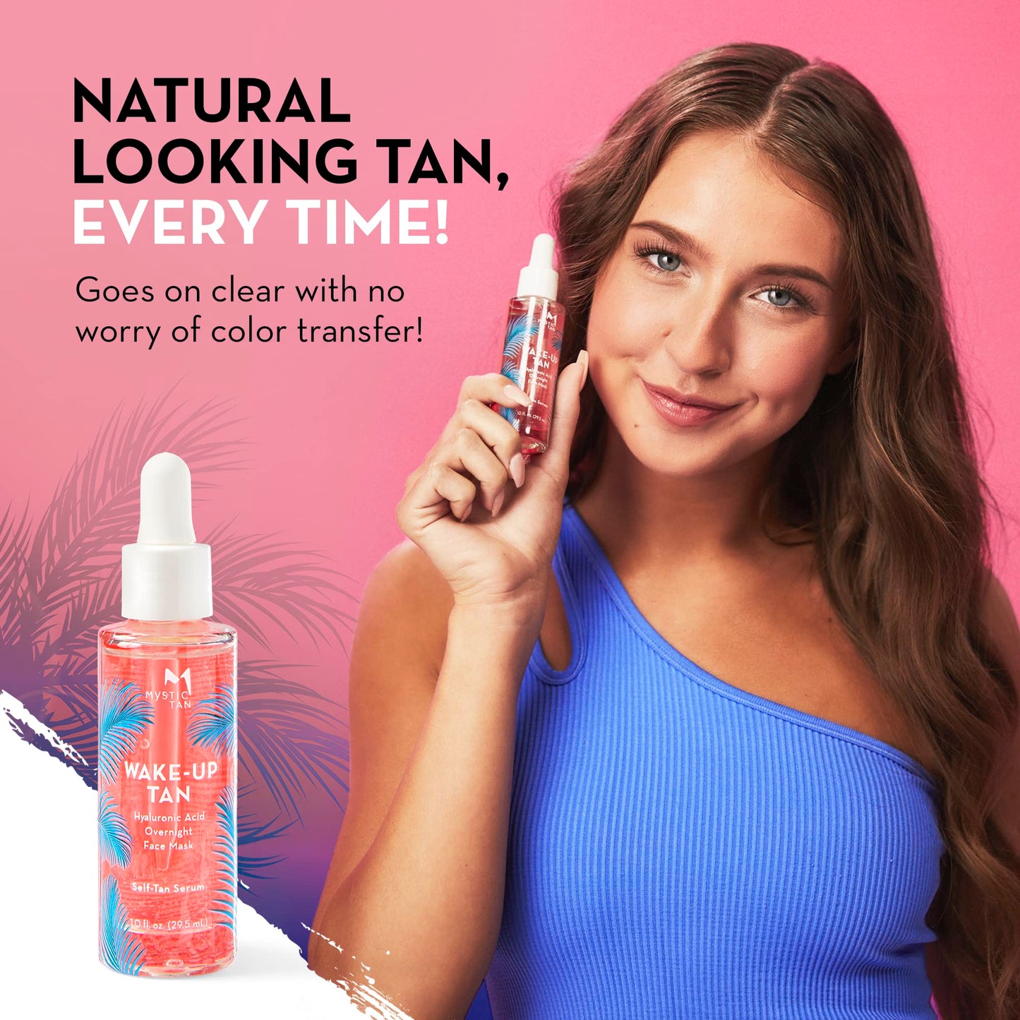 Mystic Tan overnight face tanner serum product shot