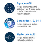 CeraVe Hydrating Foaming Oil Cleanser ingredient highlights