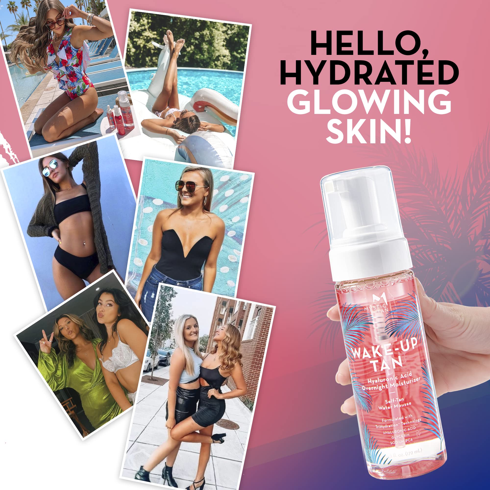 Mystic Tan Wake-Up Tan hydrating formula detail
