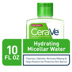 CeraVe micellar water back label ingredients bottle