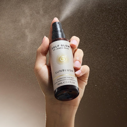 Ingredients list on Self Glow by James Read tan mist