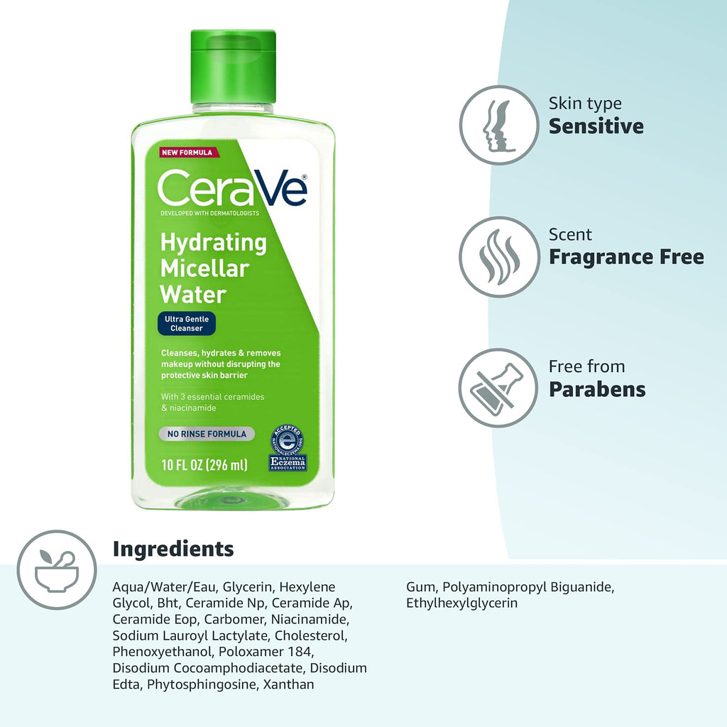 CeraVe authentic USA imported product packaging