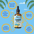 Optiwav Sunless Tanning Drops lifestyle radiant skin results