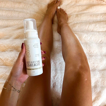 Get Into The Limelight ultra dark tanning mousse lifestyle shot