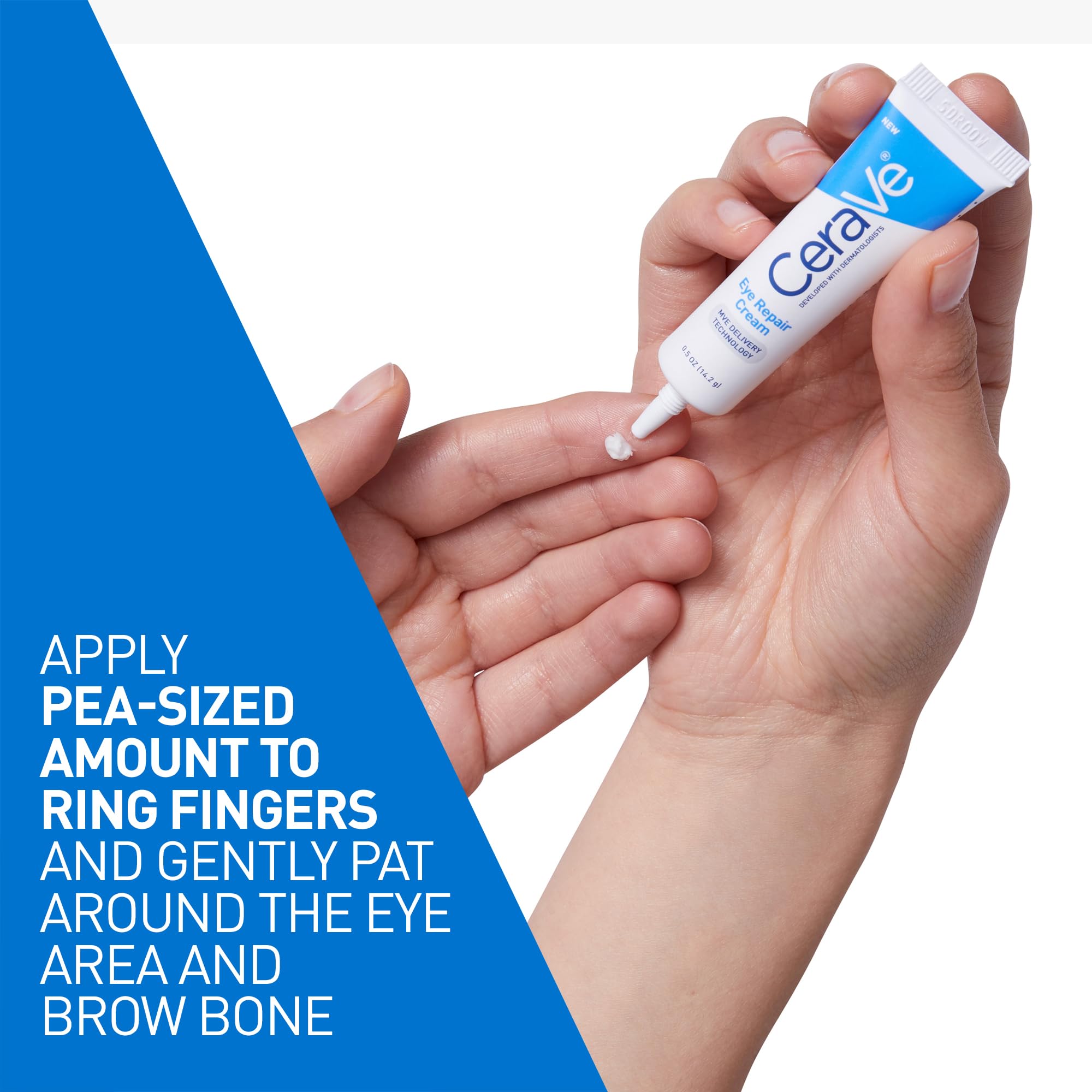 Oil free daily facial moisturizer targeting the orbital area