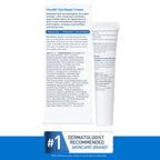 CeraVe Eye Repair Cream side profile of the dispensing nozzle