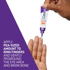 CeraVe vitamin C eye cream cap opened view
