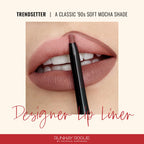 Runway Rogue Soft Mocha lip liner pencil open view