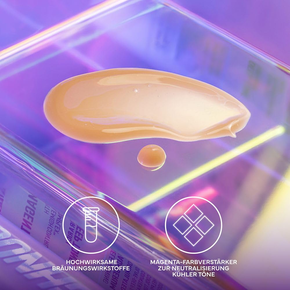Application of Bondi Sands Technocolor skincare tanning serum