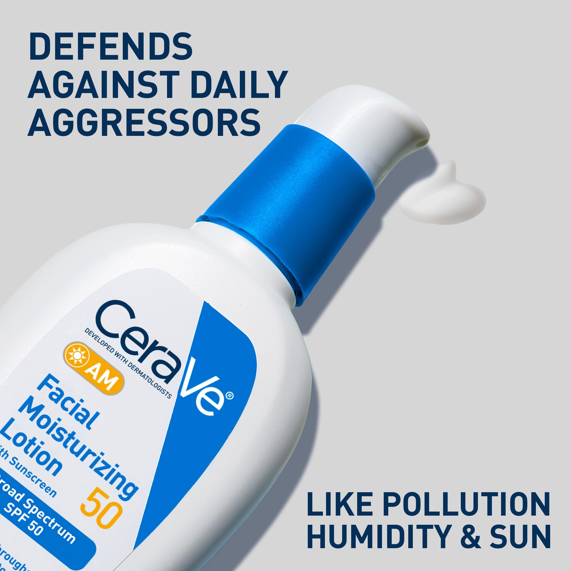 CeraVe daily moisturizing lotion ingredients listing including ceramides and niacinamide