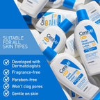 CeraVe AM face lotion back label details and instructions