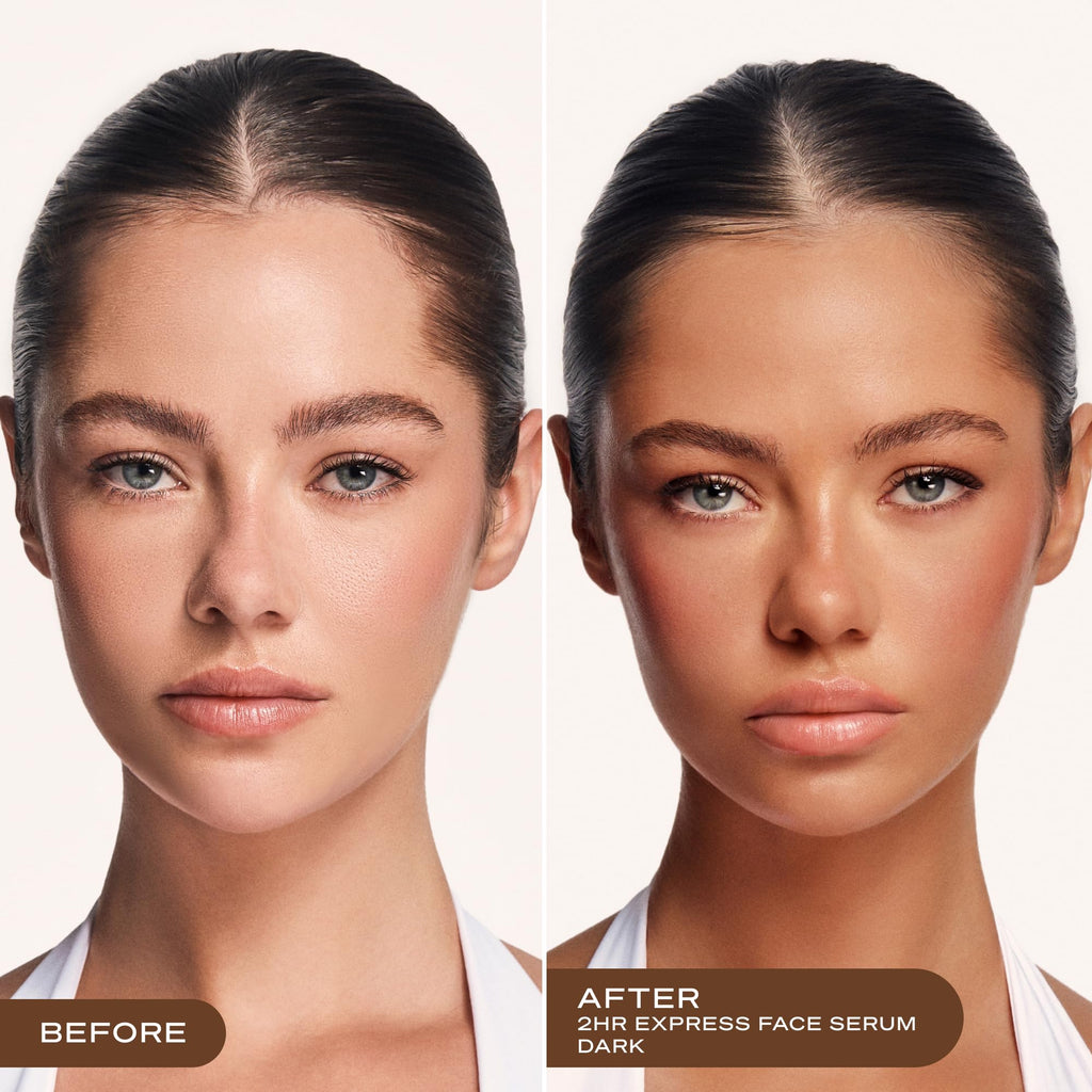 Loving Tan self tanning serum dropper application detail