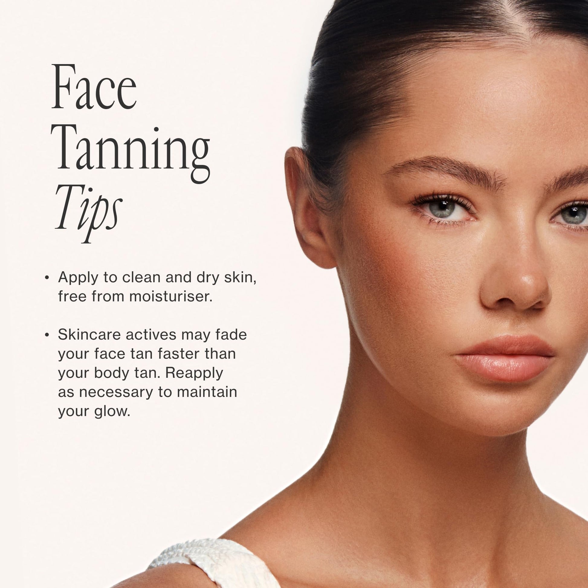 Loving Tan 30ml serum bottle aesthetic shot