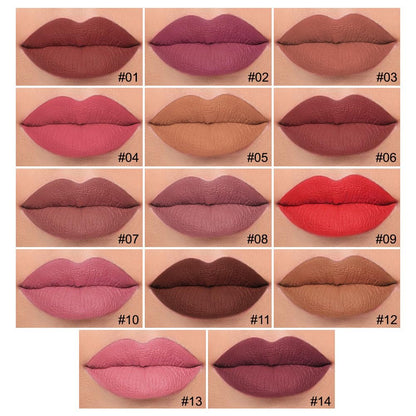 Waterproof testing demonstration of evpct long lasting lip stain pen.