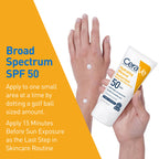 CeraVe sensitive skin body lotion packaging and size details