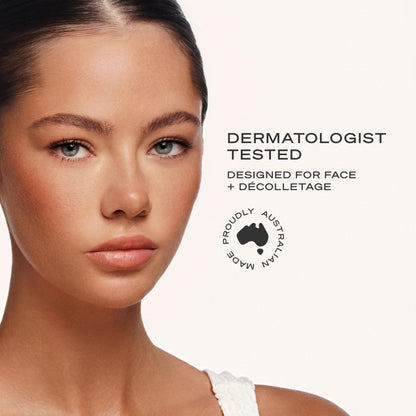 Professional quality sunless tanning cream for face