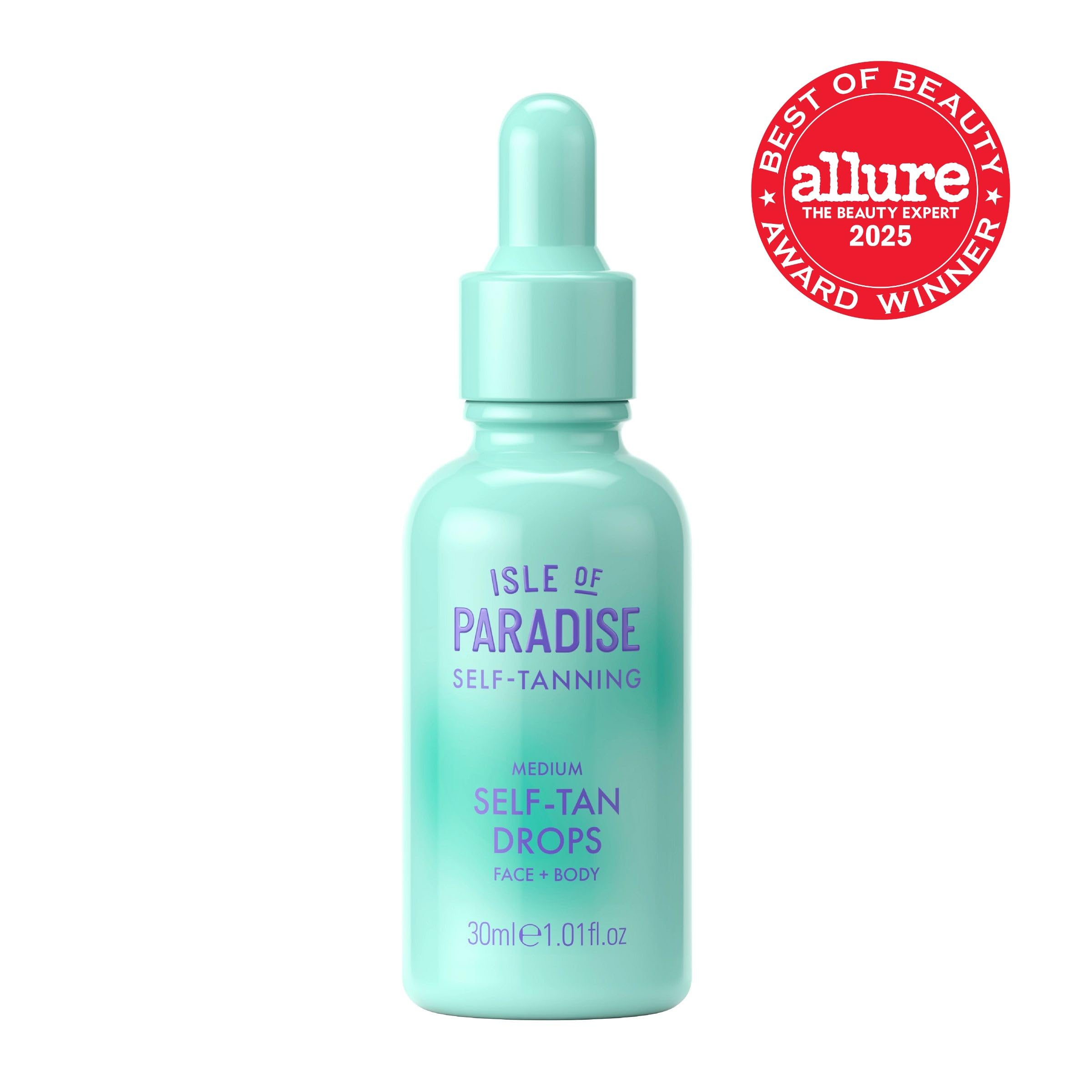 Isle of Paradise tanning drops dropper application