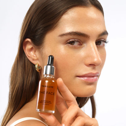 Tan-Luxe product label and ingredient details