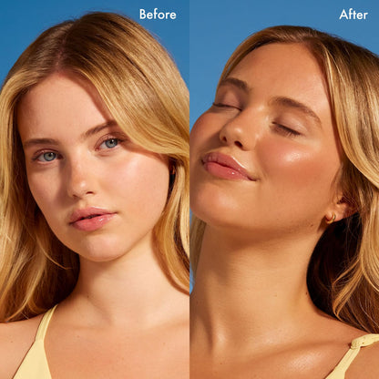 Side profile of Isle of Paradise vegan tanning drops
