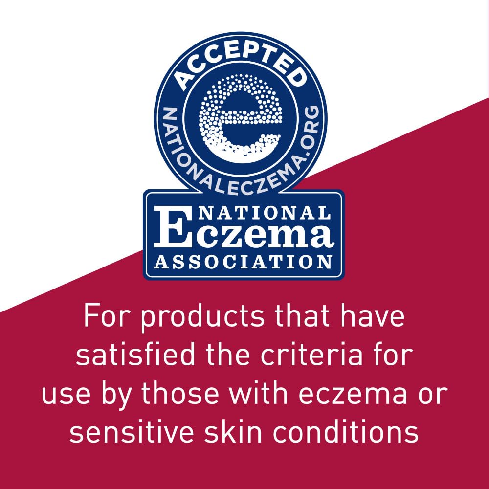 CeraVe Itch Relief Moisturizing Lotion showing National Eczema Association seal of acceptance