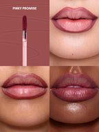 Sheglam lip liner stain showing the peel-off film texture