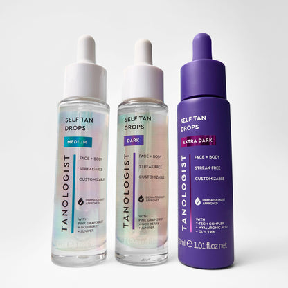 Tanologist customizable tanning drops for natural glow