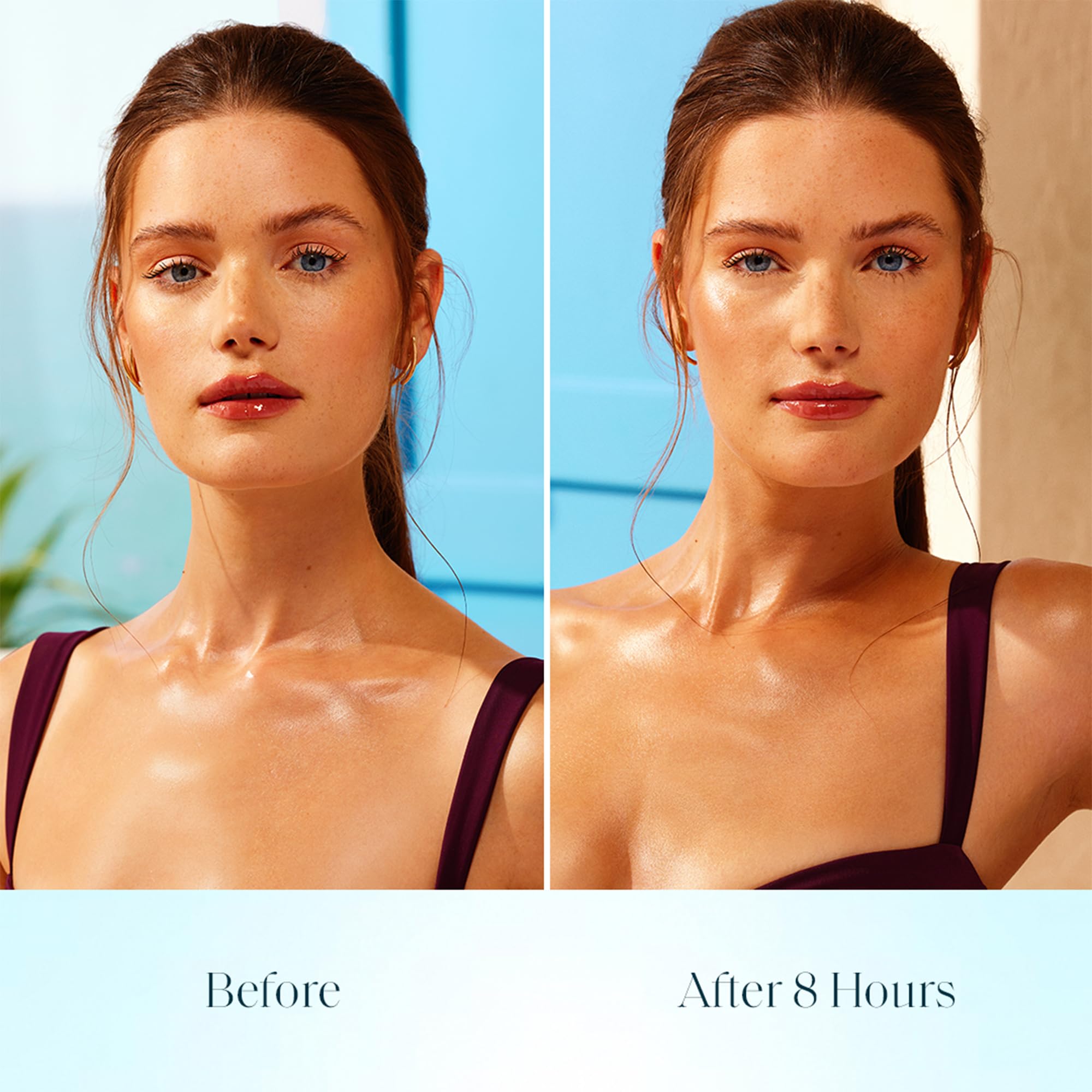 St. Tropez self-tanner spray bottle lifestyle shot