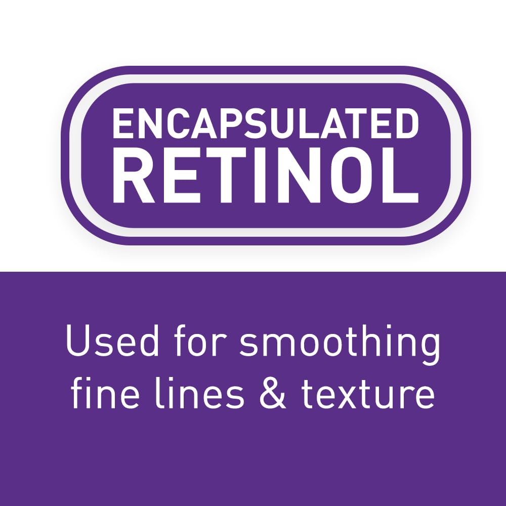 Back label of the CeraVe retinol packaging listing the key ingredients including ceramides, niacinamide, and hyaluronic acid.