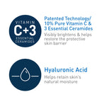 CeraVe skincare product box back side ingredient list