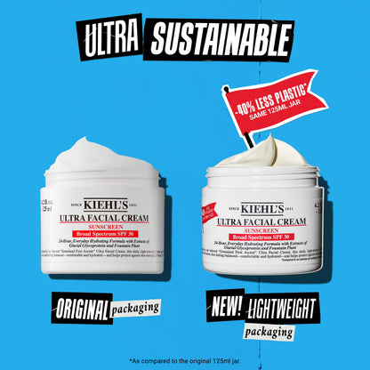 Kiehl's Ultra Facial Cream for daily sun protection and hydration