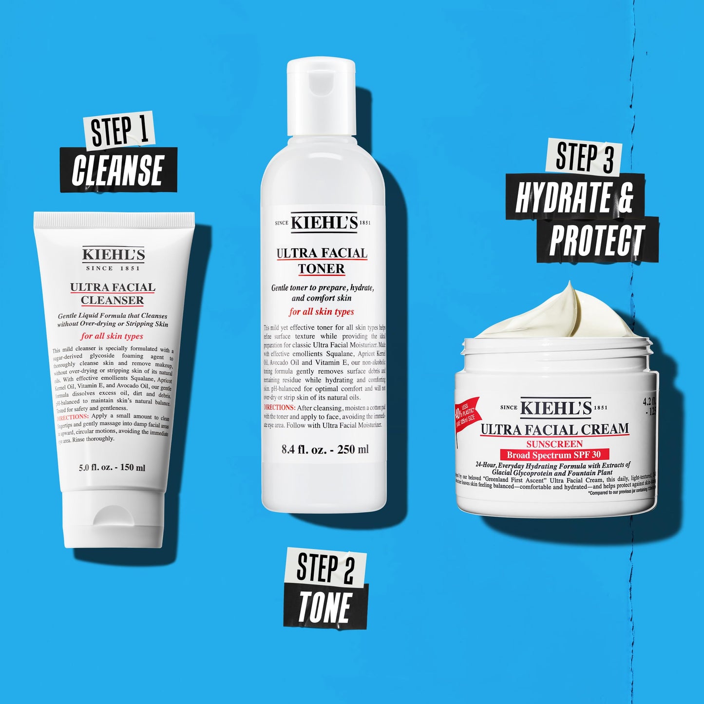 Kiehl's Ultra Facial Cream 1.7 Fluid Ounce size product shot