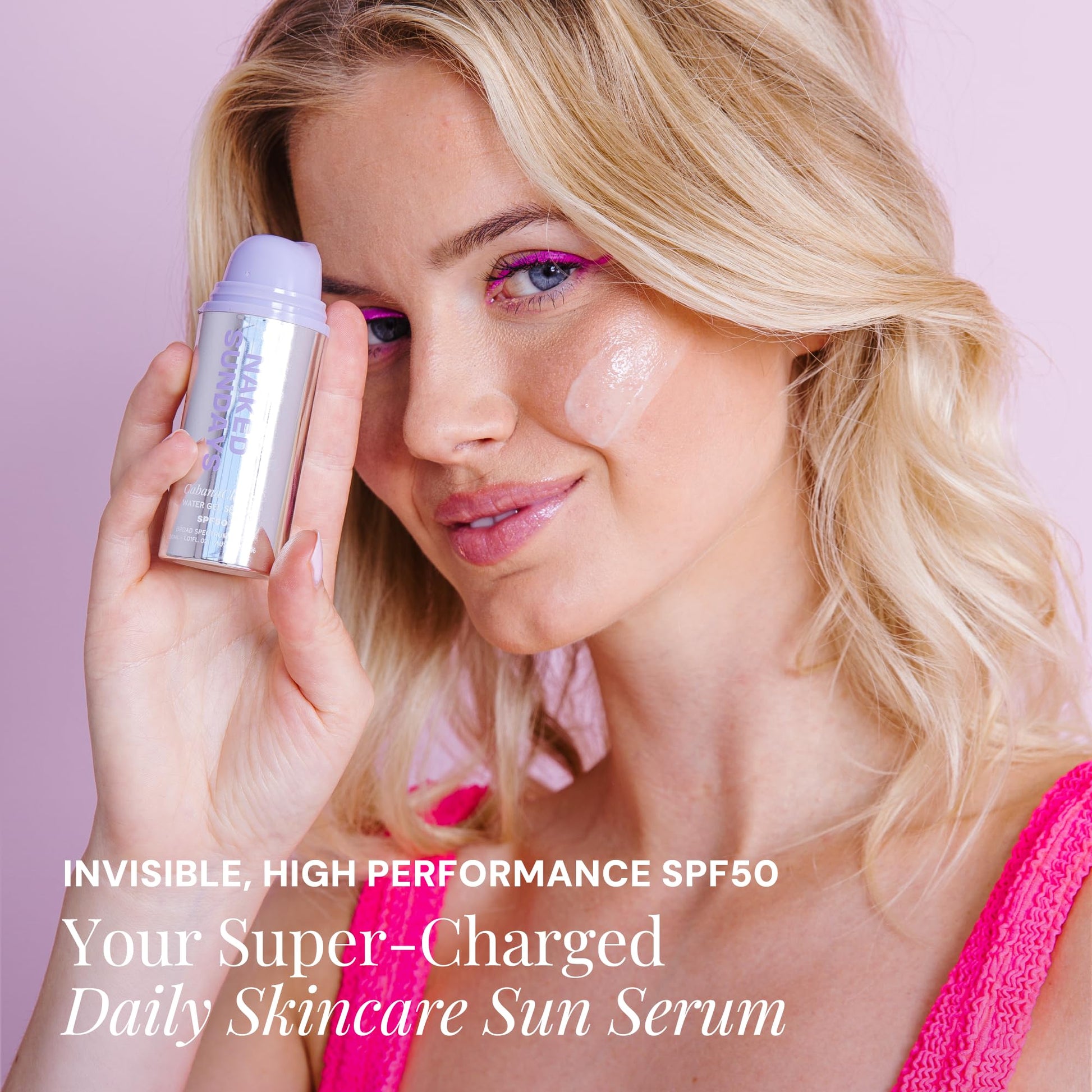 Naked Sundays CabanaClear water gel serum product size reference