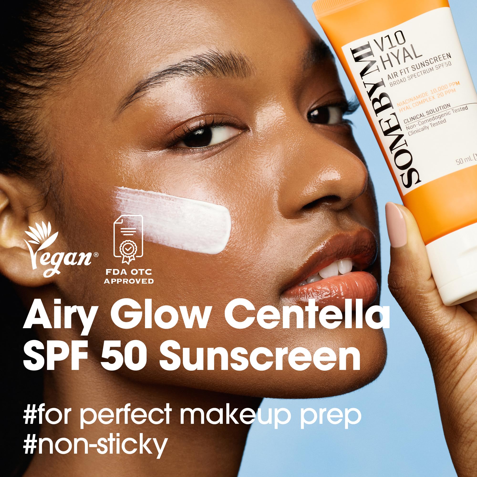 Some By Mi V10 Hyal Air Fit Sunscreen SPF 50 packaging