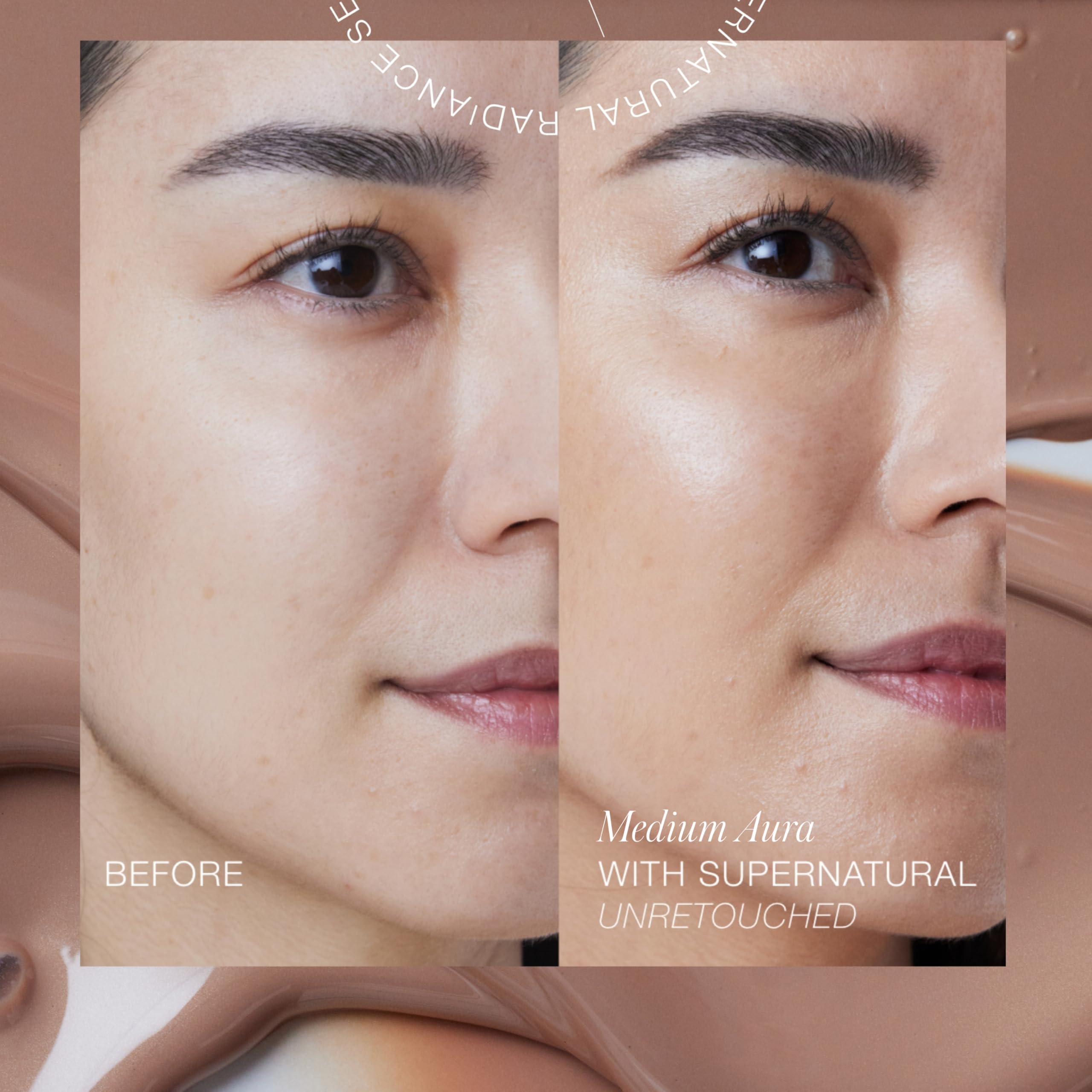 Texture swatch of RMS Beauty Supernatural Radiance Serum