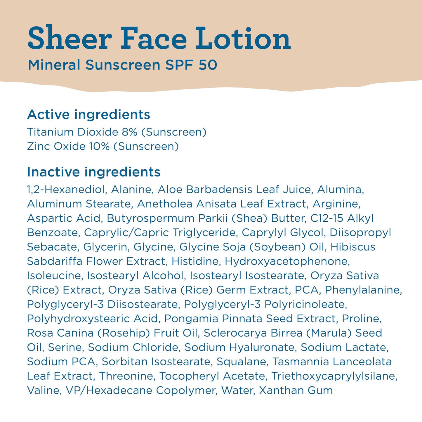 Blue Lizard Sheer Face Mineral SPF 50 Sunscreen lifestyle use