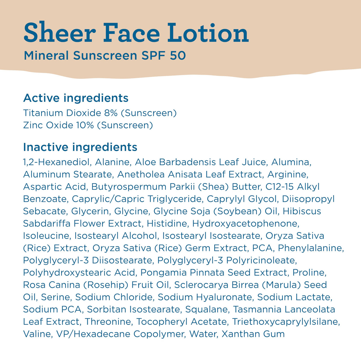 Blue Lizard SPF 50 facial sunscreen cap and nozzle detail