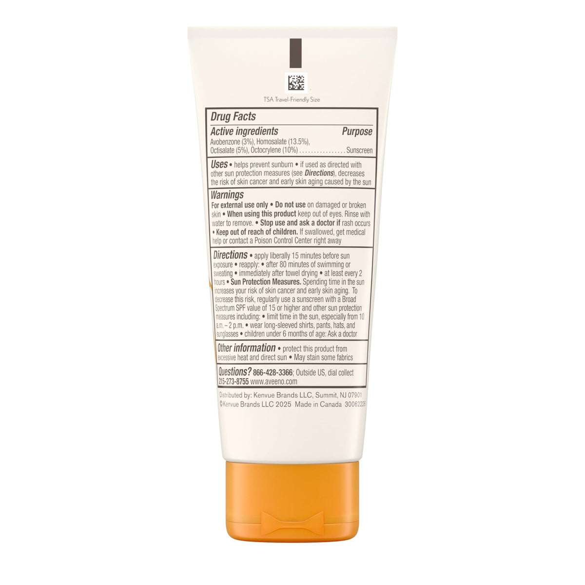 Model applying lightweight Aveeno face sunscreen lotion